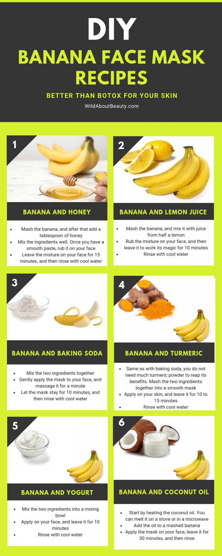 Banana Face Mask Recipes Better Than Botox For Your Skin