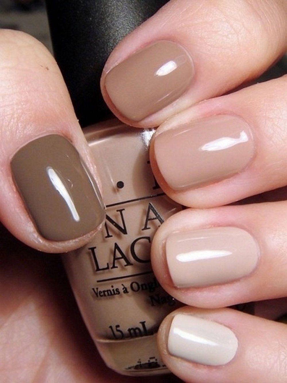 chocolate nails nude ombre nail divashop.
