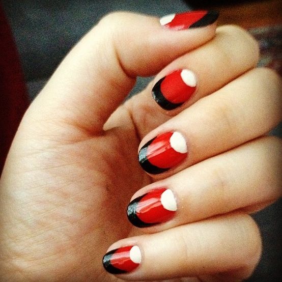 25 Magnificent Half-Moon Nail Designs