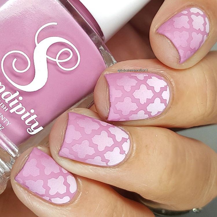 matte nail pink matte with ombre matte design BRO EZrjMAz