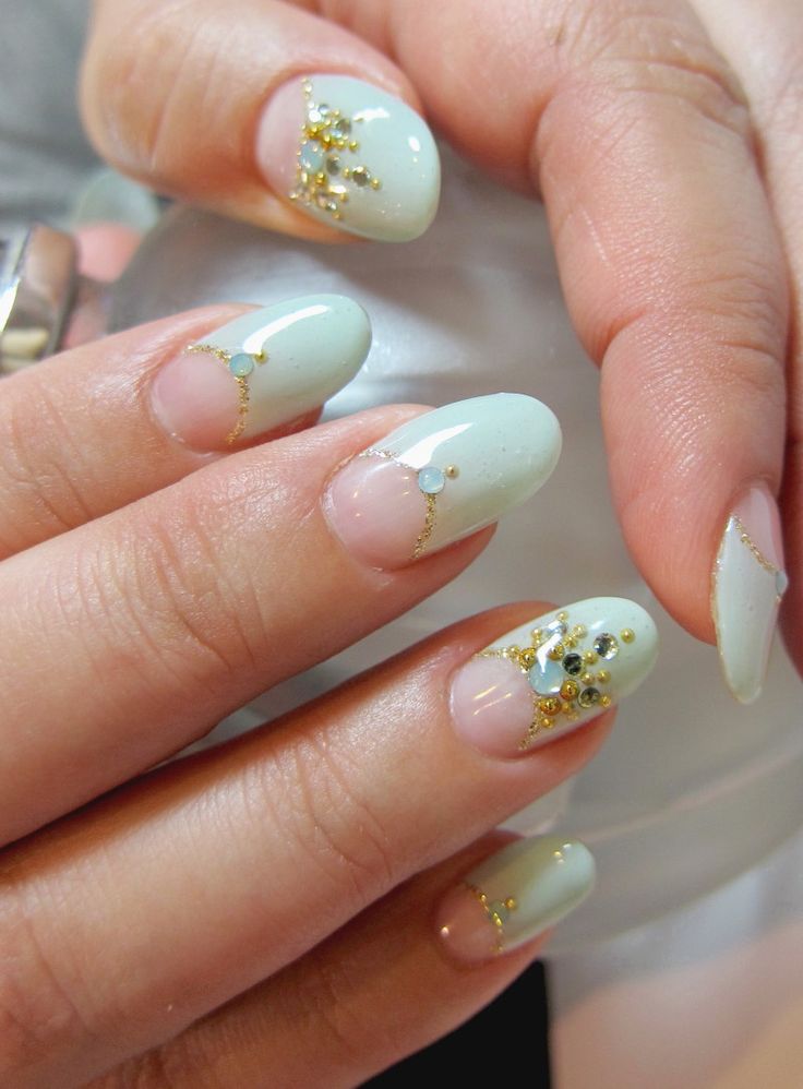 25 Magnificent Half Moon Nail Designs Wild About Beauty