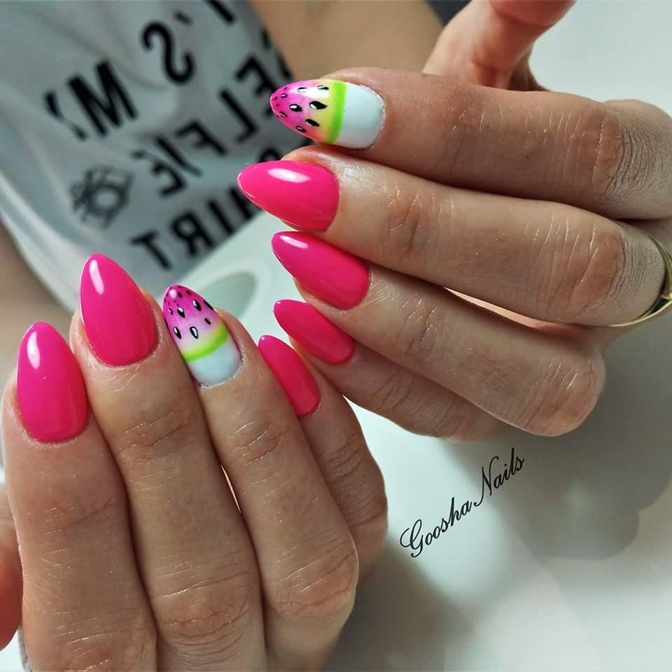 31 Fun Fruity Nails For A Playful Zing