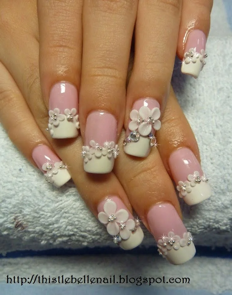 30 Fairy Like Wedding Nails For Your Big Day Wild About Beauty