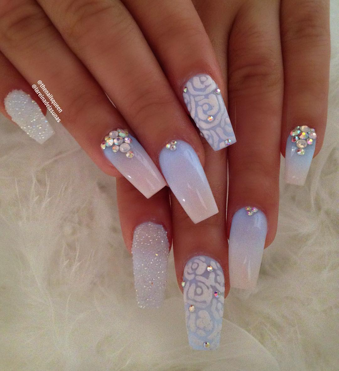 30 Fairy Like Wedding Nails For Your Big Day Wild About Beauty