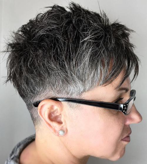 undercut hairstyles for over 50