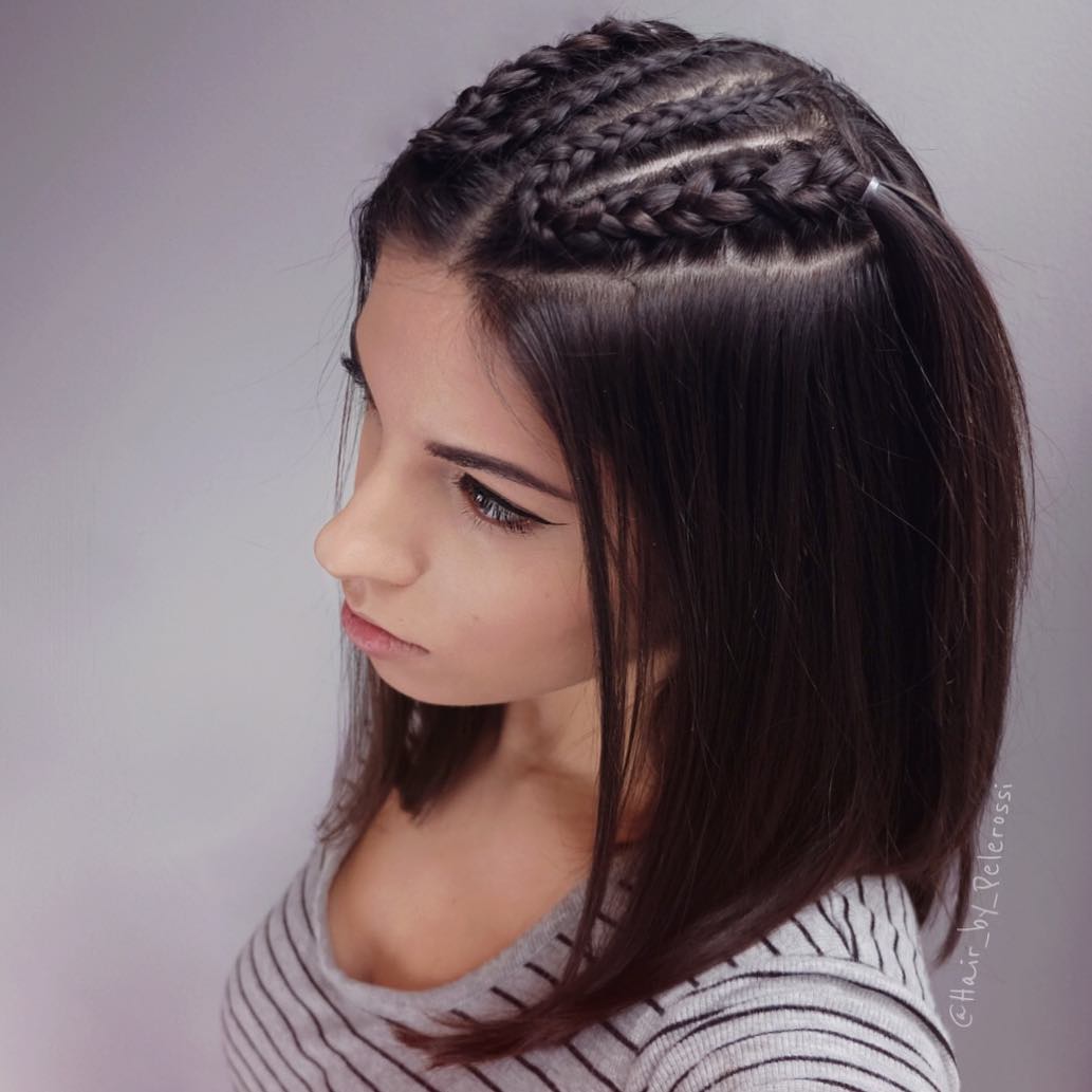 29 Swanky Braided Hairstyles To Do On Short Hair Wild About Beauty
