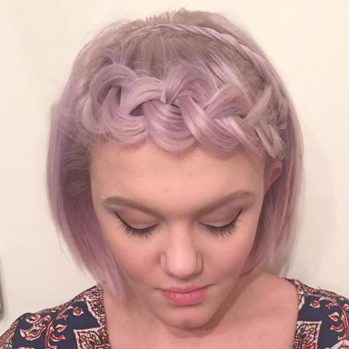 29 Swanky Braided Hairstyles To Do On Short Hair Wild About Beauty