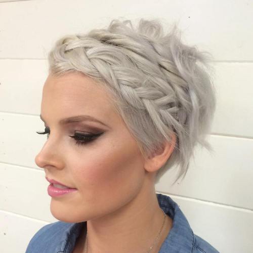 29 Swanky Braided Hairstyles To Do On Short Hair Wild