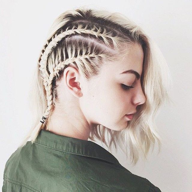 29 Swanky Braided Hairstyles To Do On Short Hair Wild About Beauty