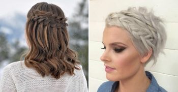 short hairstyles with braids