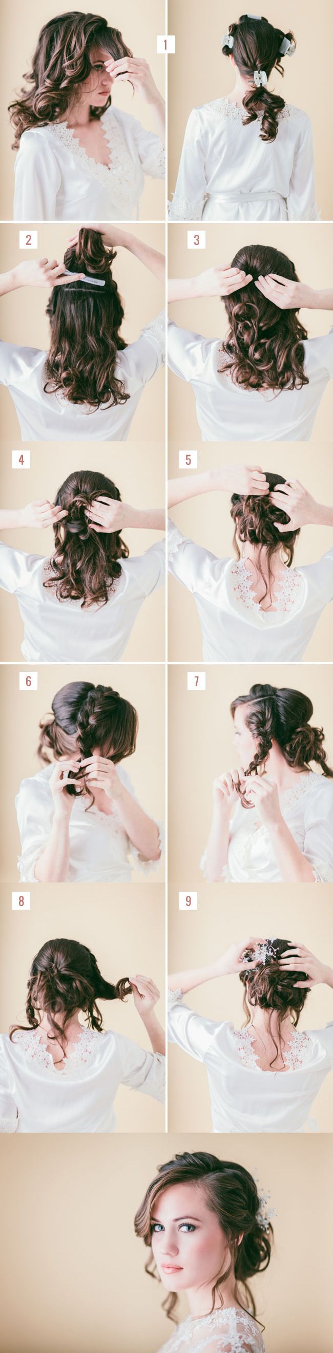 19 Bridal Hairstyle Tutorials For Savvy Brides Wild About Beauty