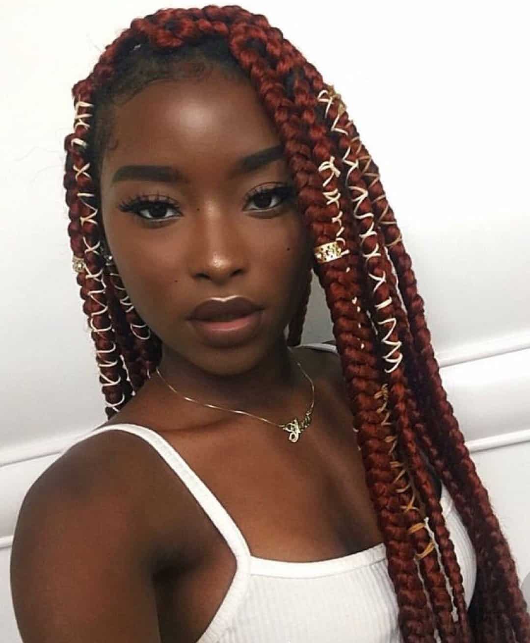 25 Big Box Braids That Will Make You Stand Out of The Crowd