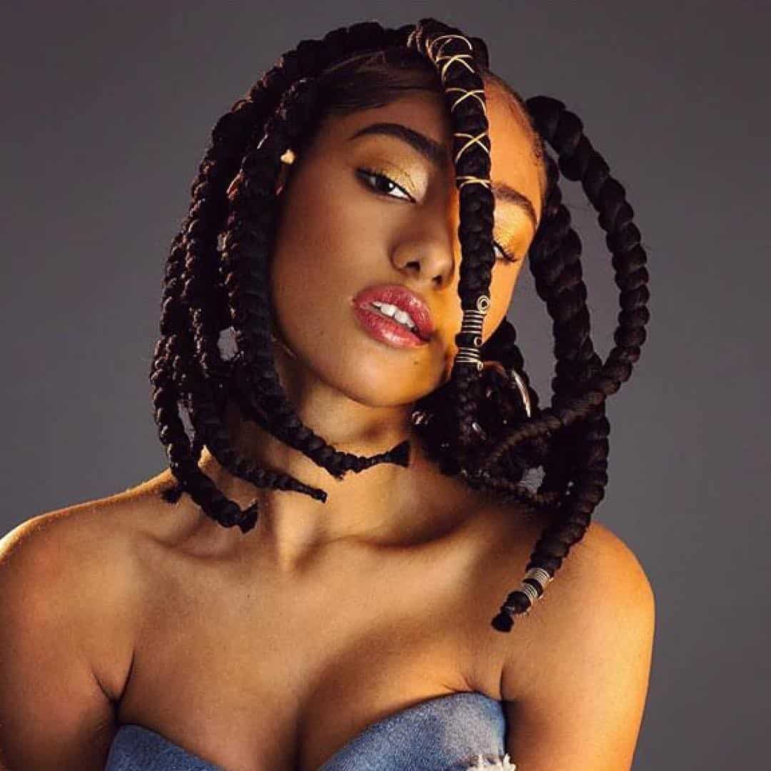 25 Big Box Braids That Will Make You Stand Out Of Th