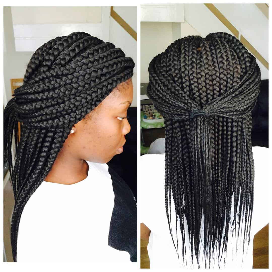 Featured image of post Big Long Box Braids Hairstyles - To achieve such a hairstyle, make sure that the hairdresser knows the exact long big box braids may be tied into a neat bun to create that effortlessly classy look.