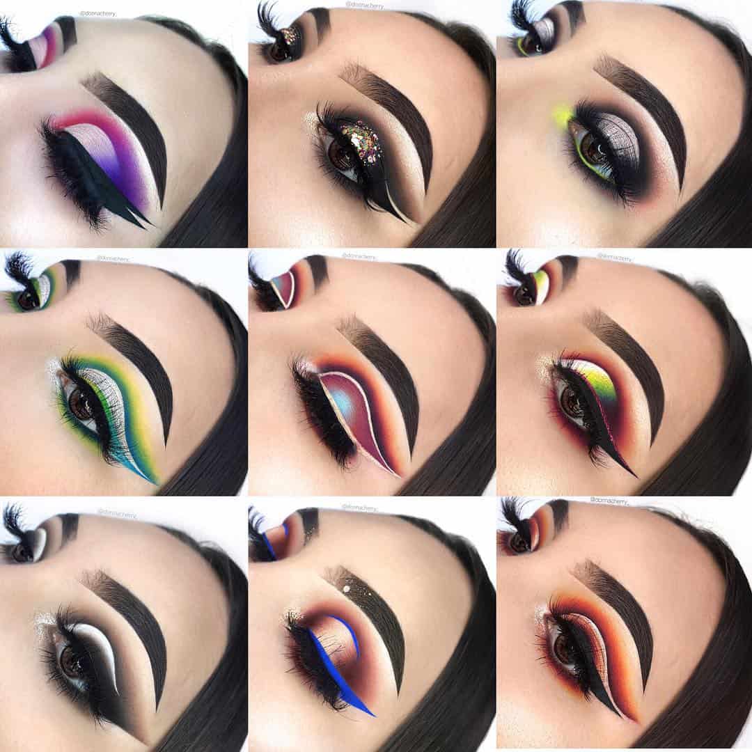 Cut Crease макияж пошагово