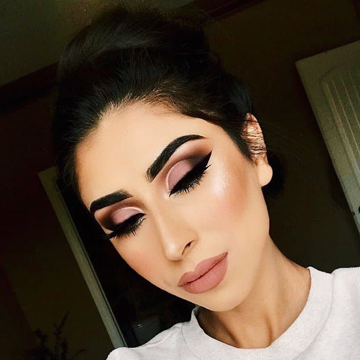 beige and brown glam