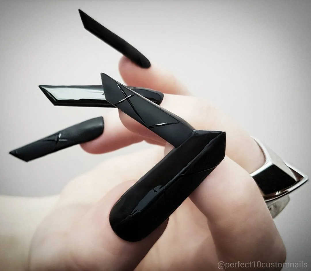 obelisk black nails