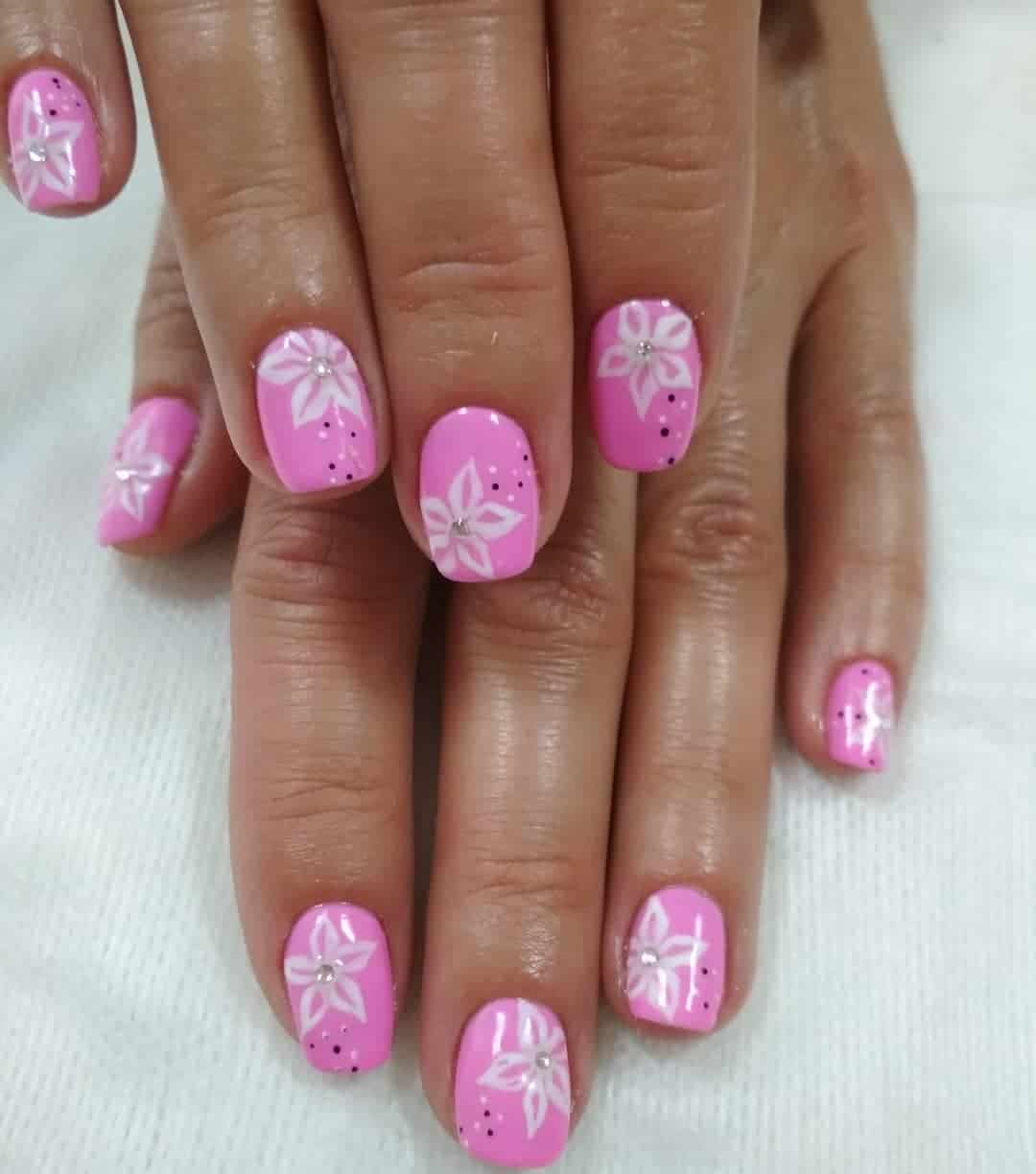 pink rhinestones