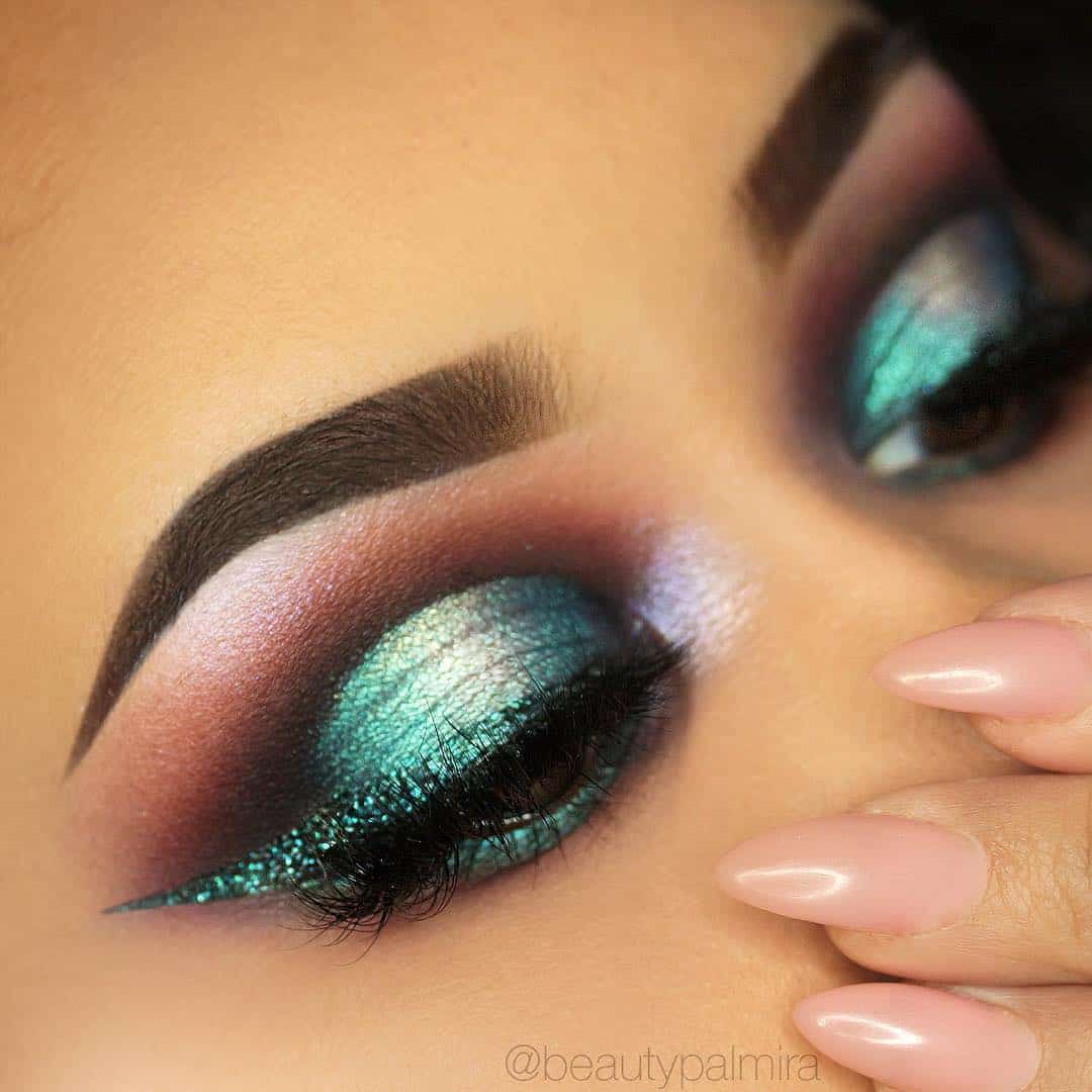 mermaid ocean glitter