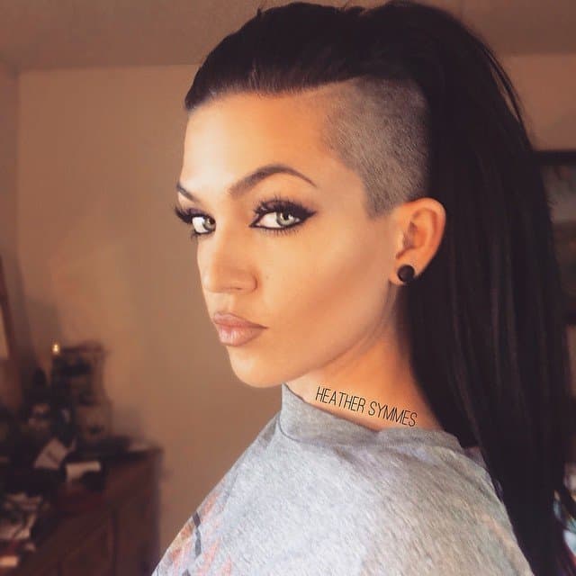 25 Hot And Sexy Shaved Sides Hairstyles You Should Try Asap 