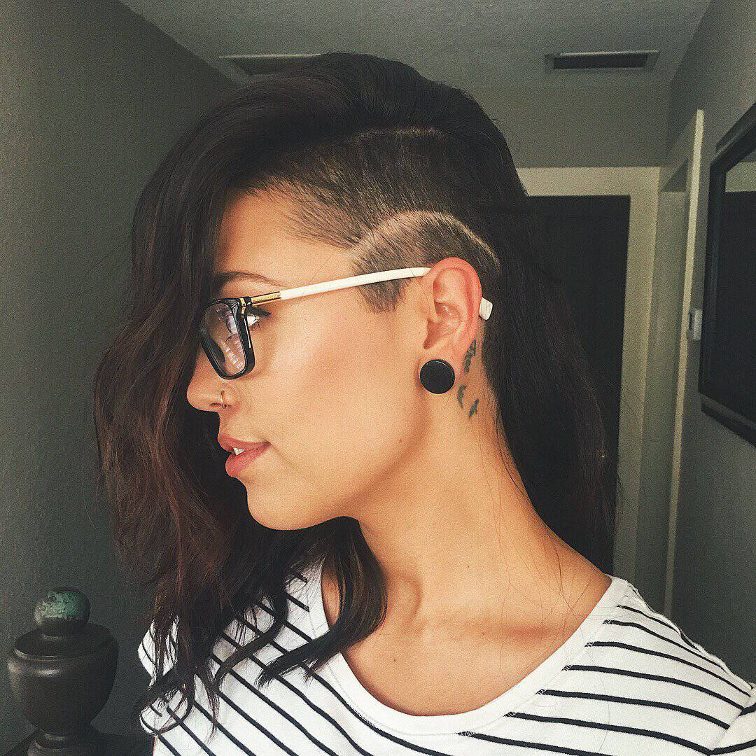 25 Hot And Sexy Shaved Sides Hairstyles You Should Try Asap