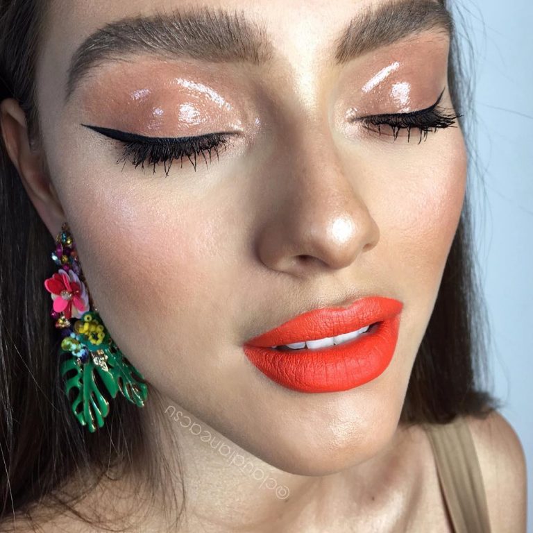 25 Wonderful Wet Look Makeup Ideas For A Hot Summer