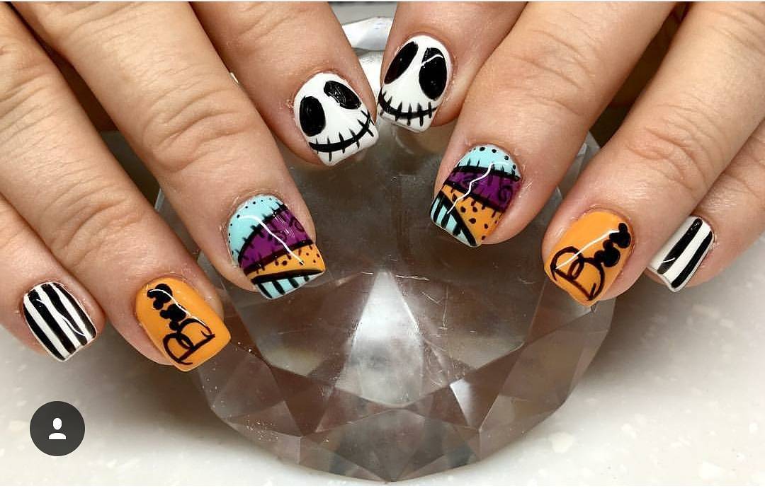 Nightmare Before Christmas Acrylic Nails Gbnpvk Bestnewyear2020 Info