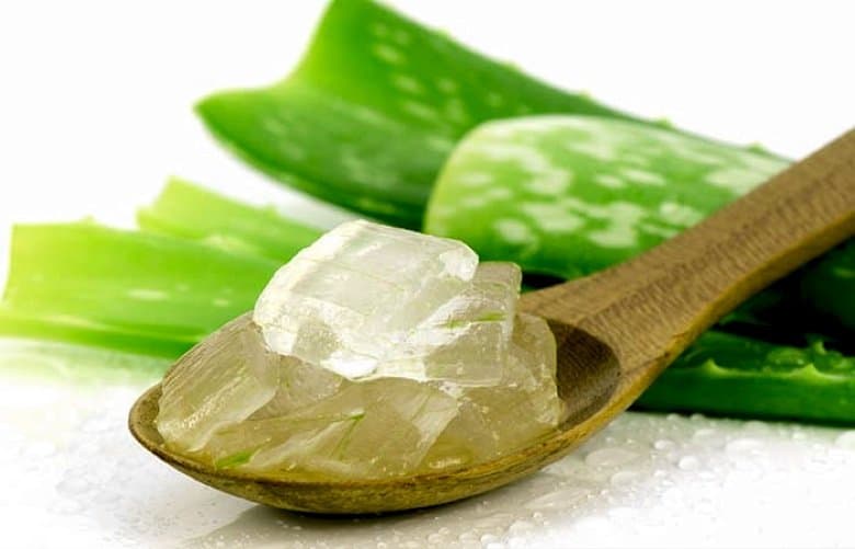 aloe for acne