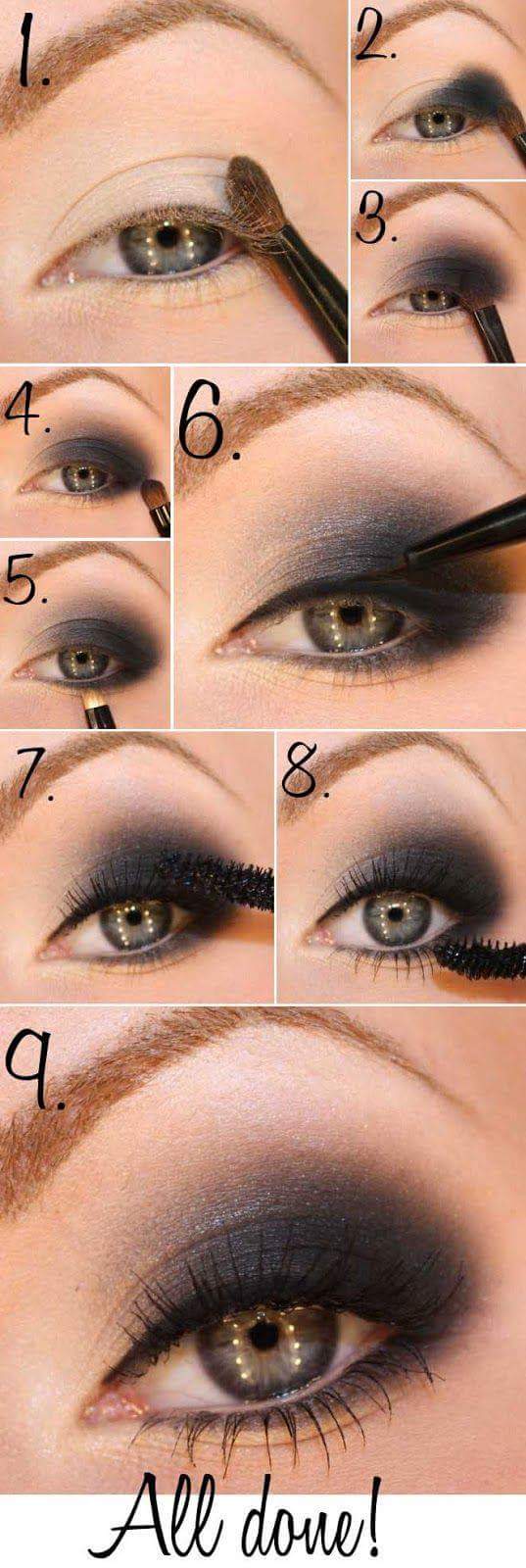 15 smokey eye tutorials - step by step guide to perfect