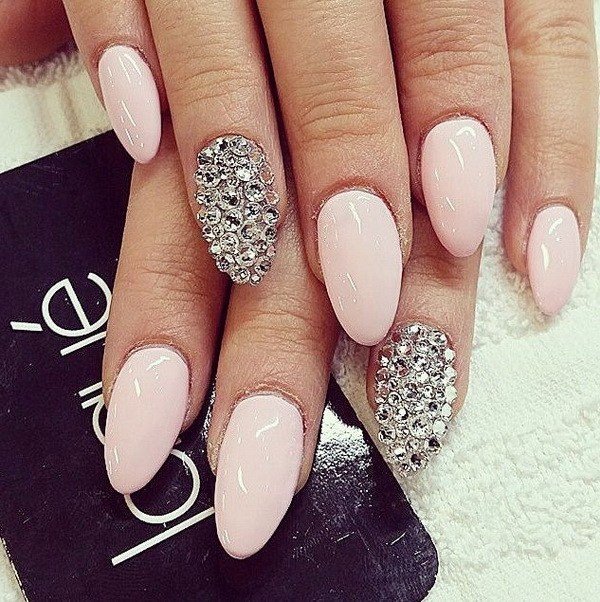 light pink almond