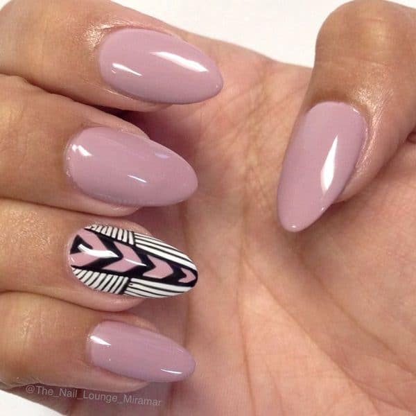 nude almond shape