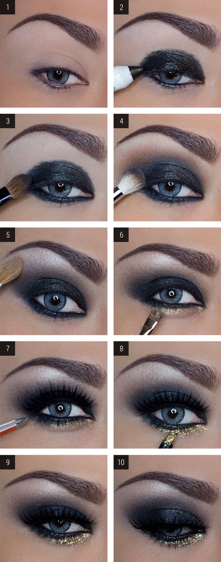 15 smokey eye tutorials - step by step guide to perfect