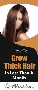 How to Grow Thick Hair in Less Than a Month