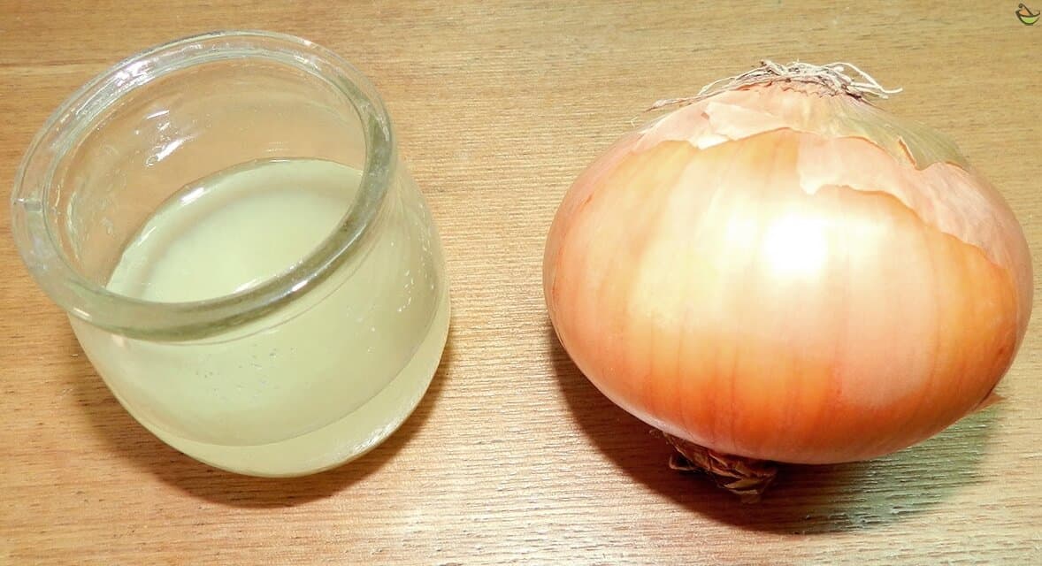 Onion juice