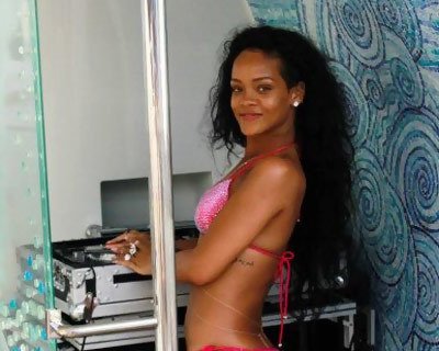 rihanna with bikini