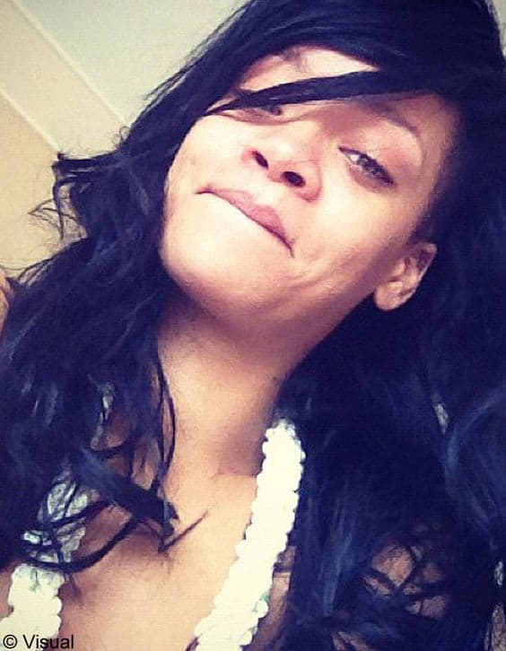 rihanna all natural