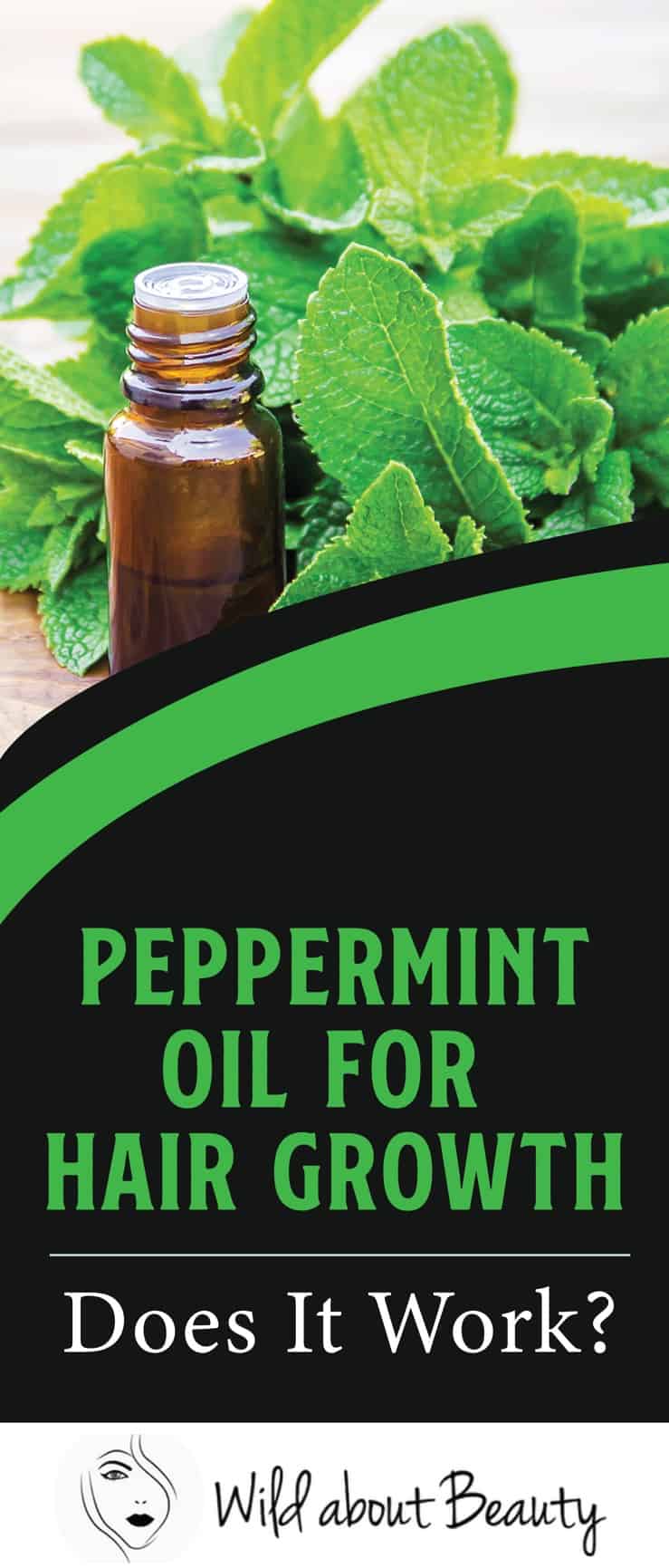 peppermint oil for hair growth before and after