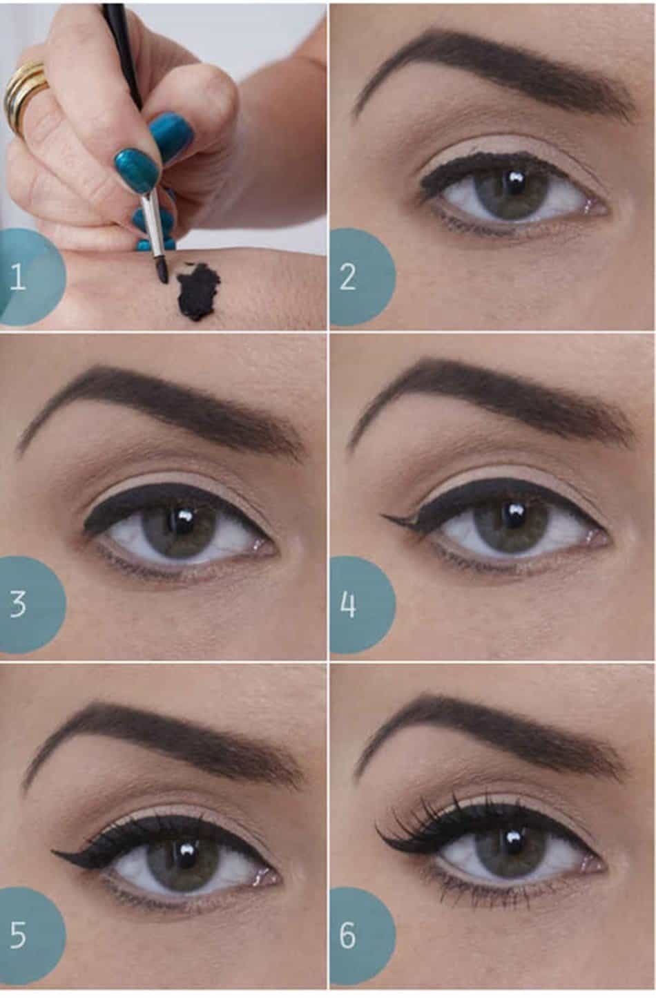 Simple & Natural “Cat-Eye” Makeup