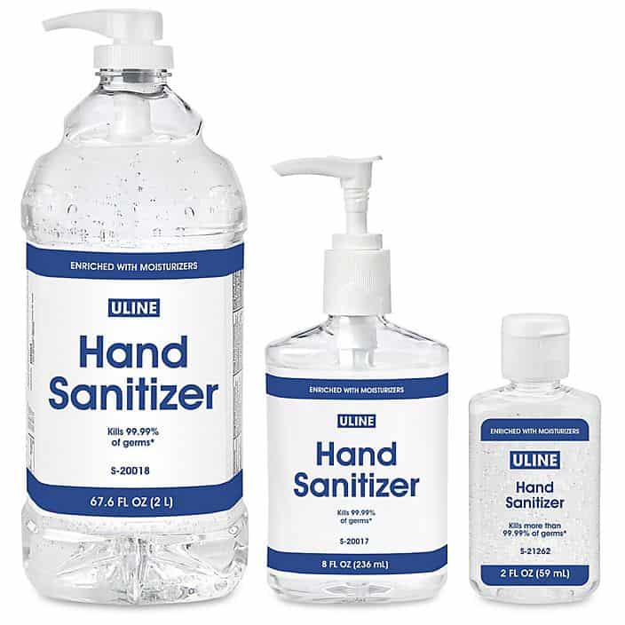 hand sanitizer