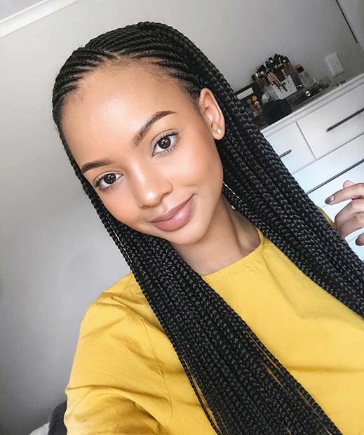 30 Black Braided Hairstyles You Can Try For a Fancy Hairstyle Change