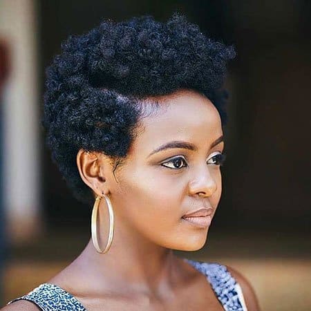 natural black hairstyle