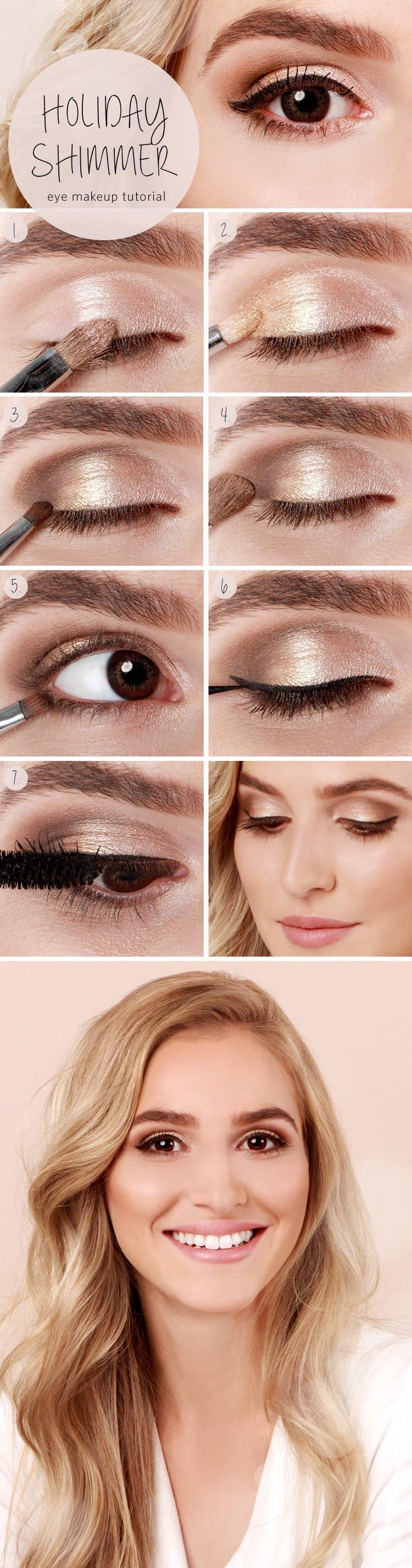 Shimmer eye tutorial