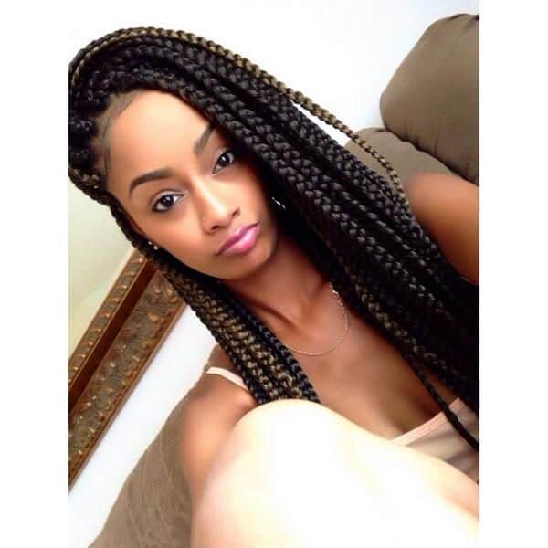 Two Toned Box Braids