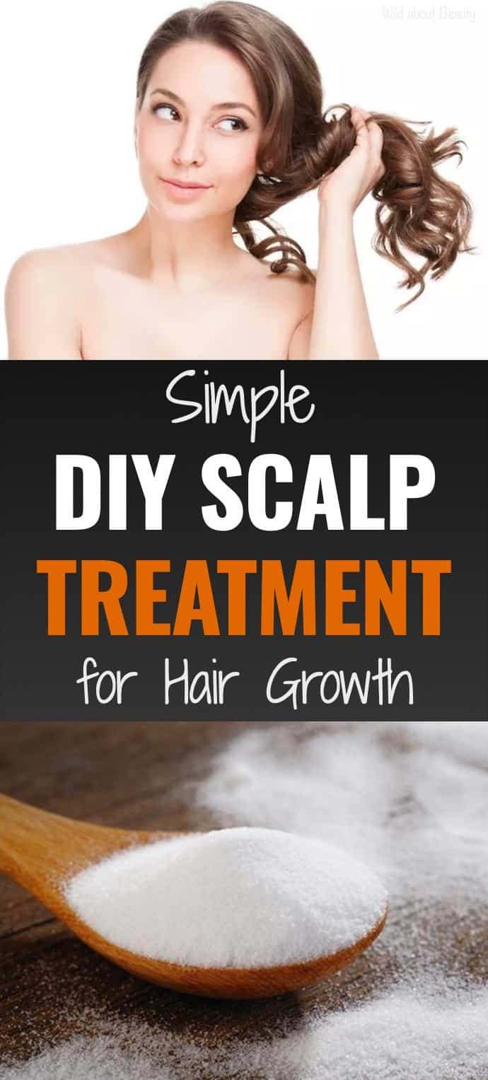 Simple DIY Scalp Treatment for Hair Growth - Wild About Beauty