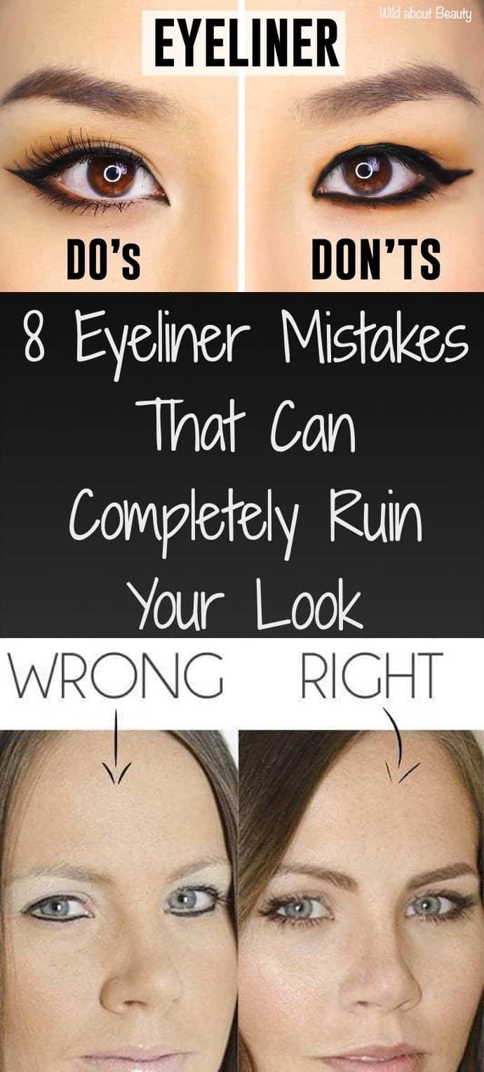 Eyeliner Mistakes