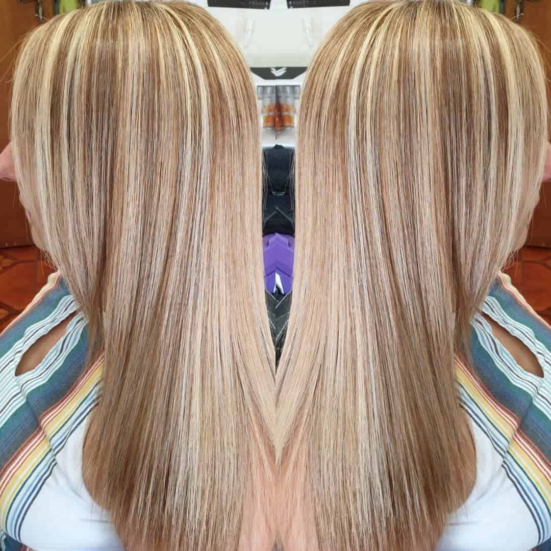 Do It Yourself Caramel Highlights - Fannie Top