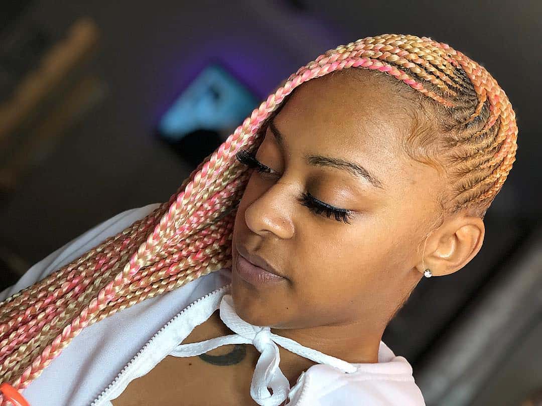 Pink and Blue Hair Braids: The Perfect Summer Hairstyle - wide 2