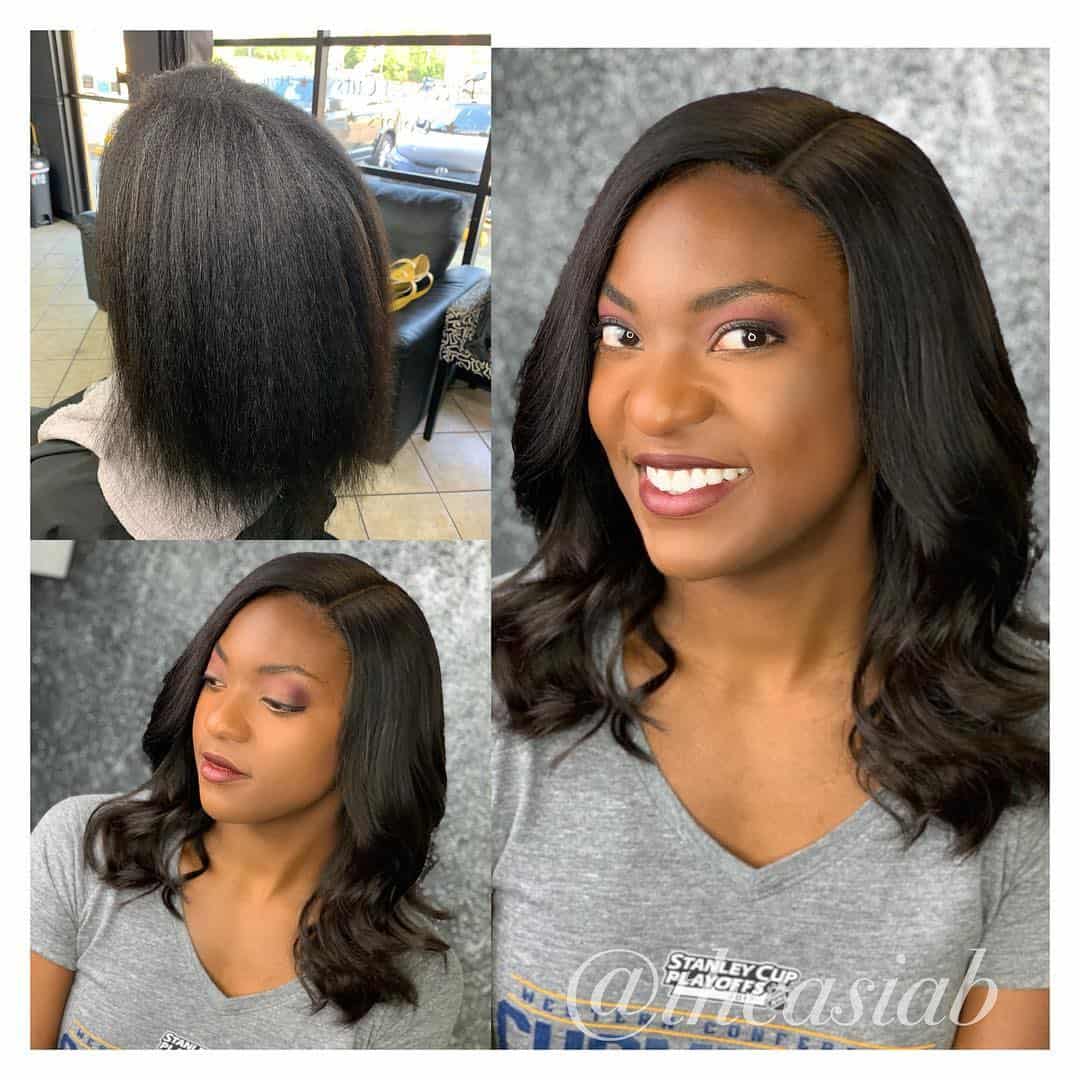 Protective Medium-Length With Curled Tips
