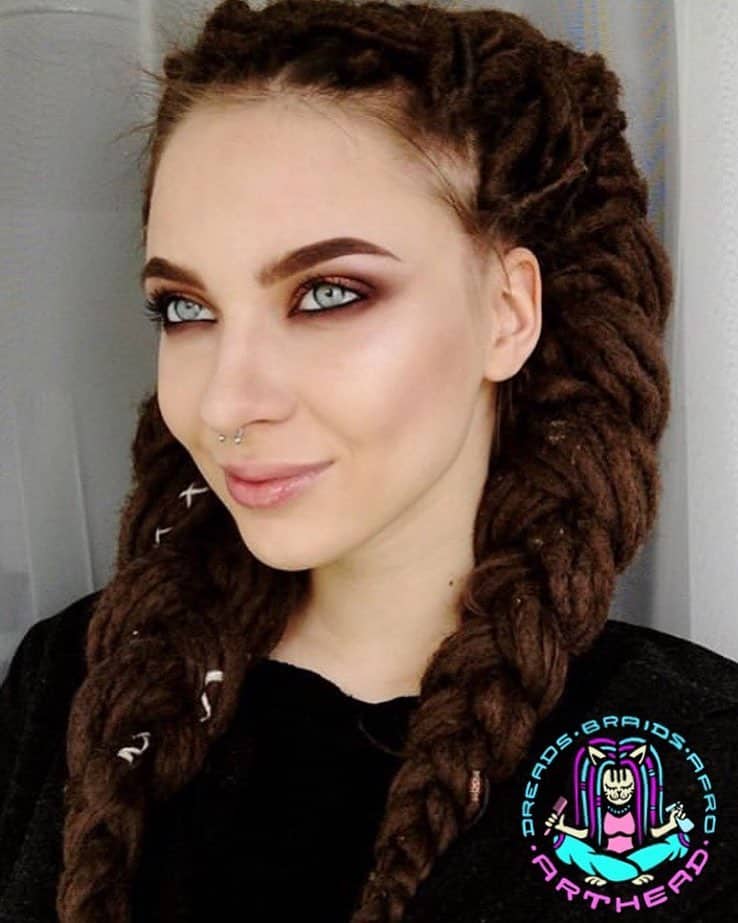 30 Exciting And Gorgeous Dreadlocks Hairstyles For Women - Wild About