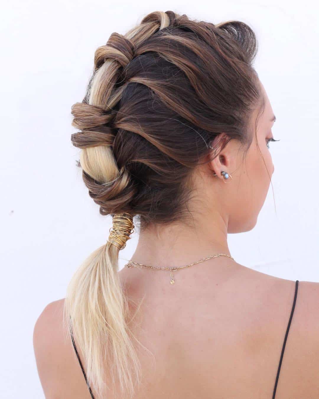 27 Pipe Braid Styling For Dreamy And Casual Look